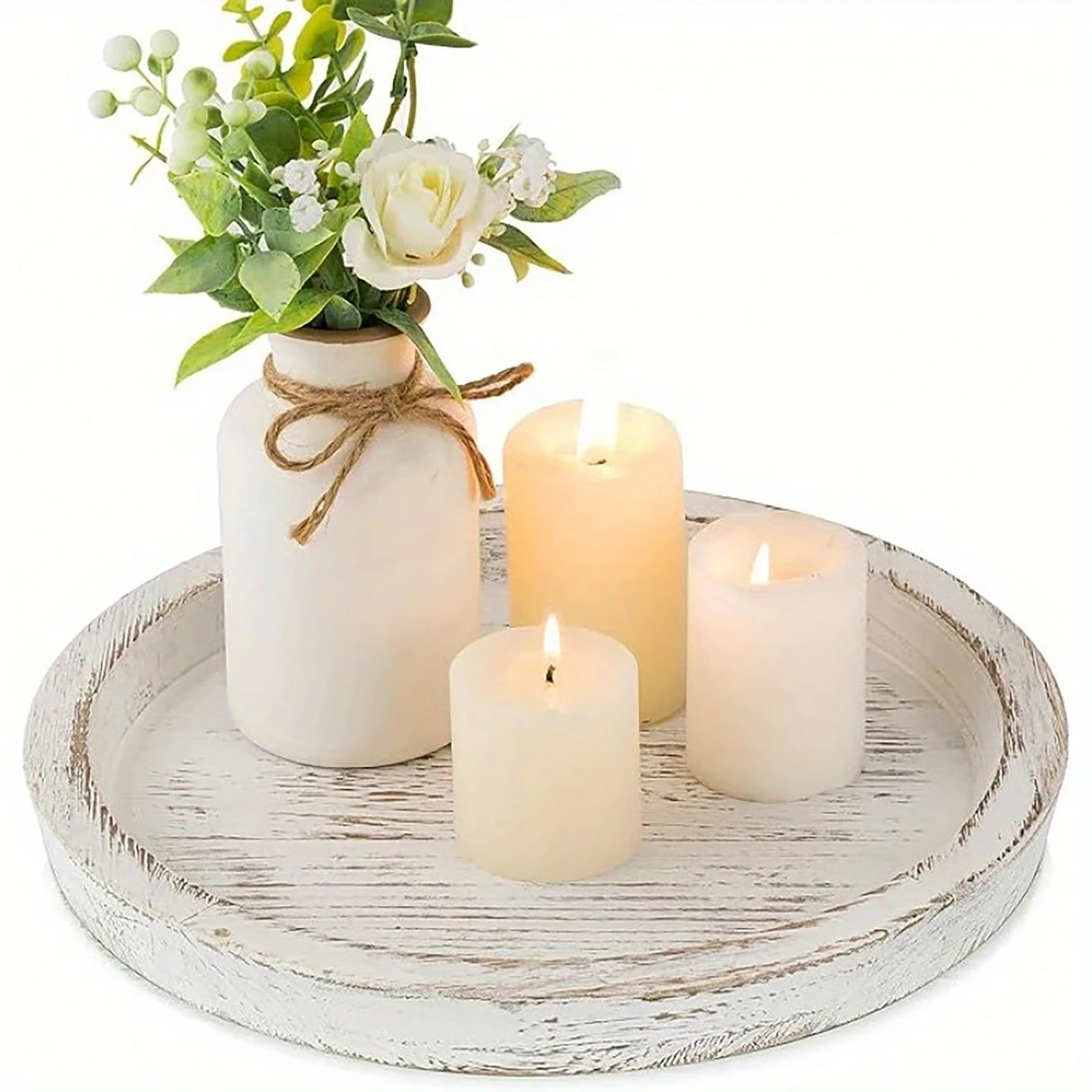 Wooden Round Tray
