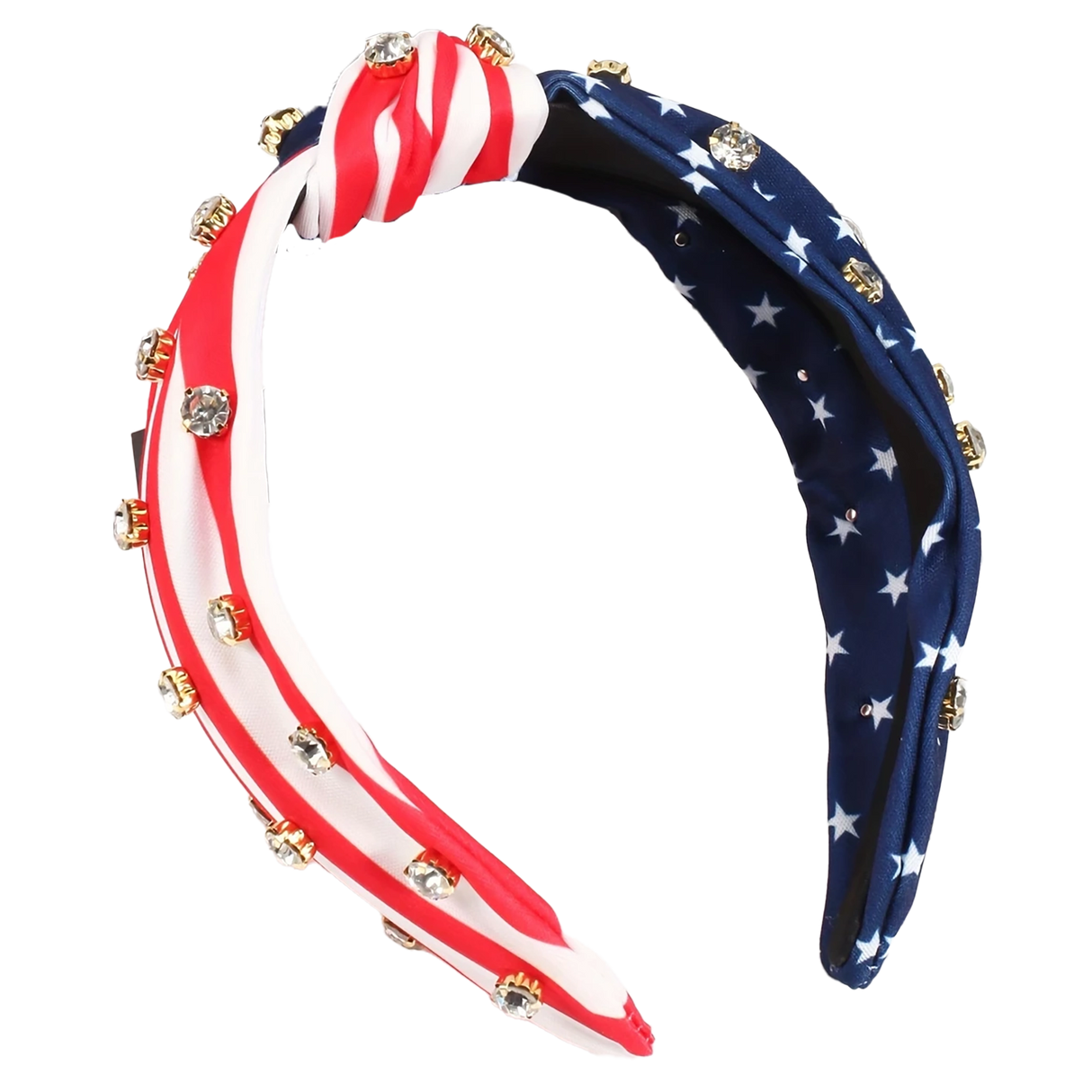 Patriotic American Blingy Headband