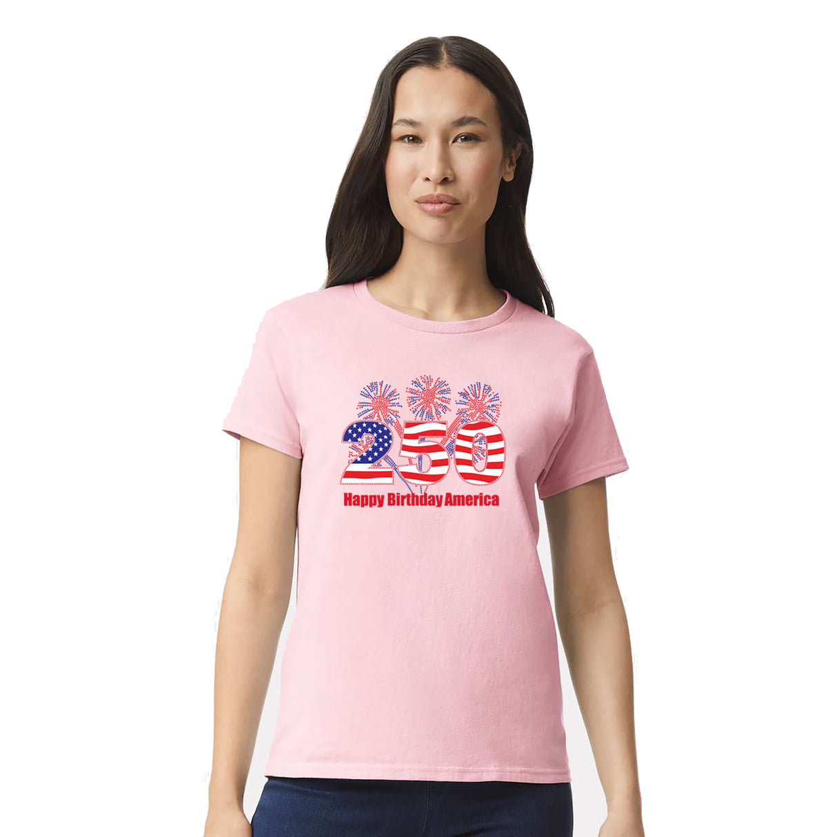 250 American Birthday Basic T-Shirt