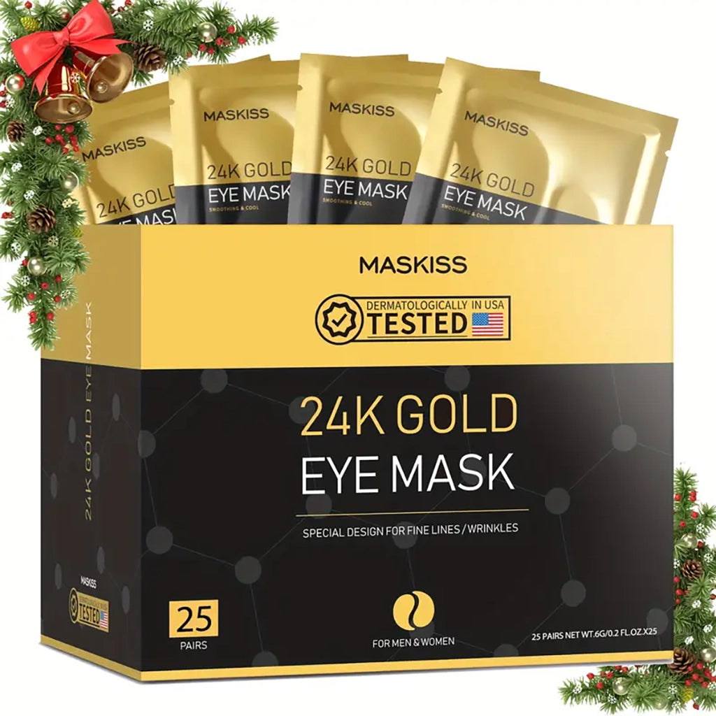 Goldie Gold Eye Mask