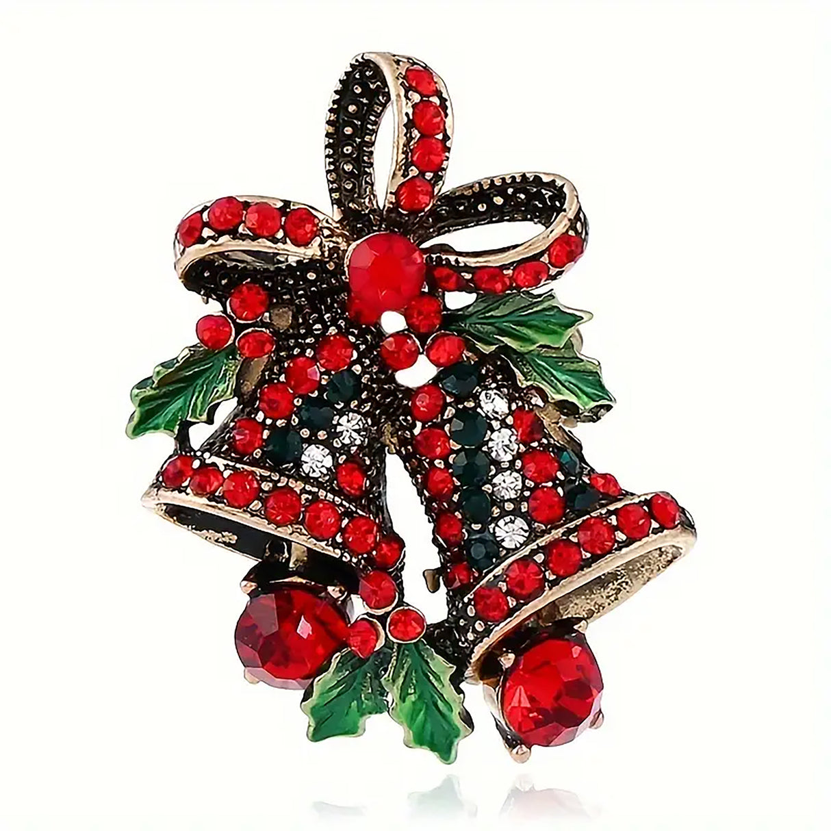 Vintage Christmas Brooch Pin