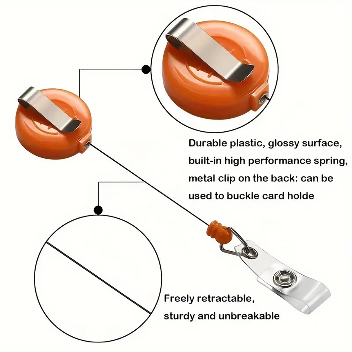 Retractable Badge Holder