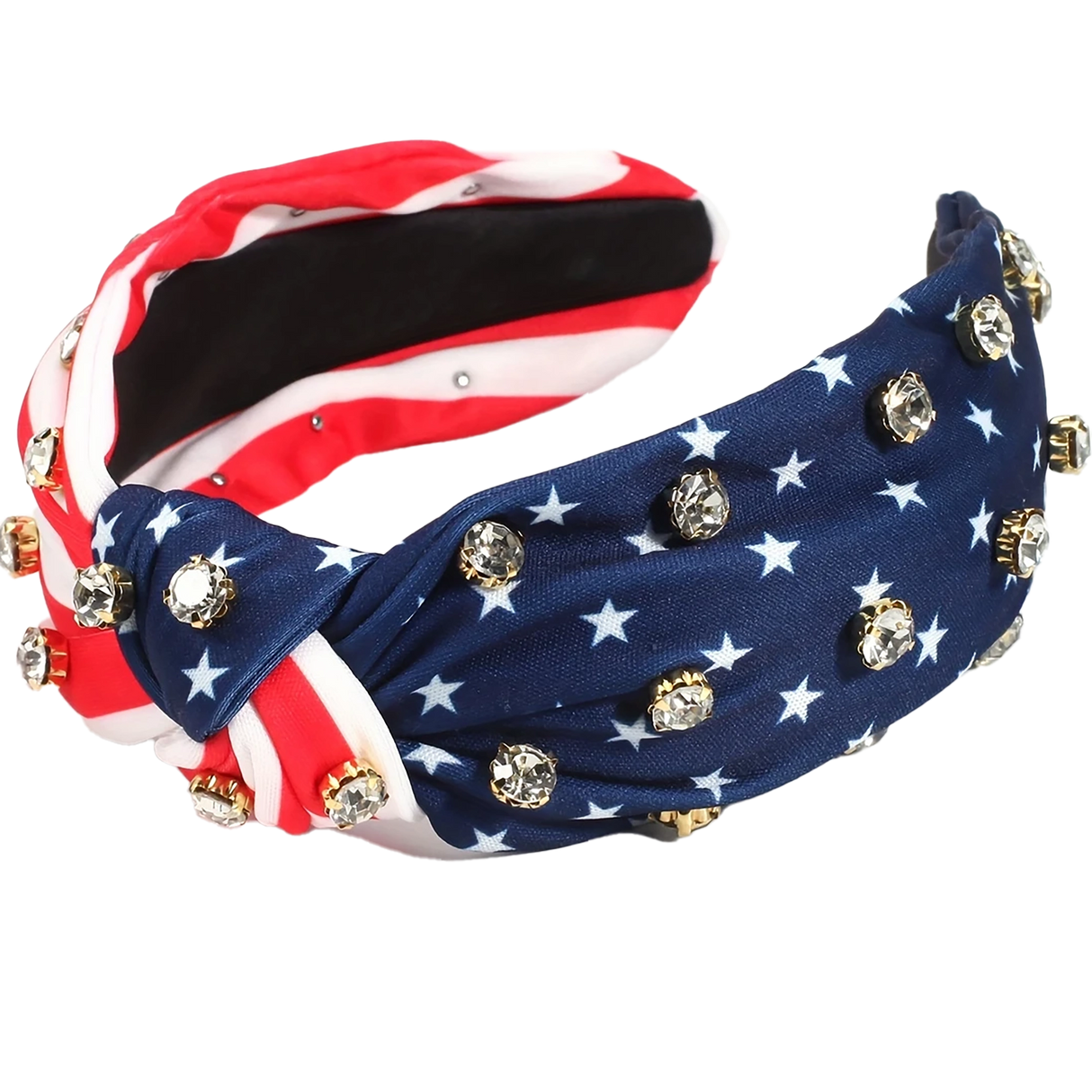 Patriotic American Blingy Headband