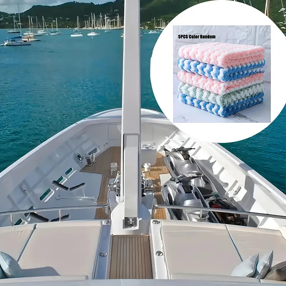 Ultra-Absorbent Microfiber Cleaning Cloth