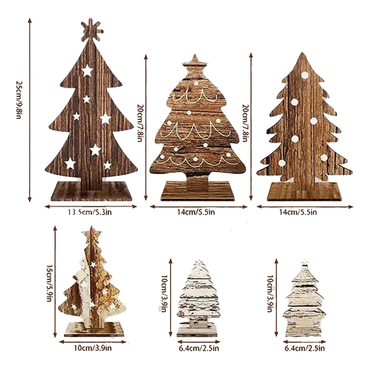 Rustic Farmhouse Christmas Decor Set
