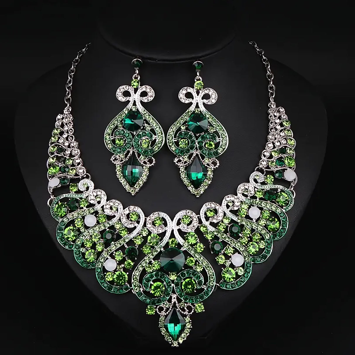 Roxanne Luxury Gemstone Jewelry Set