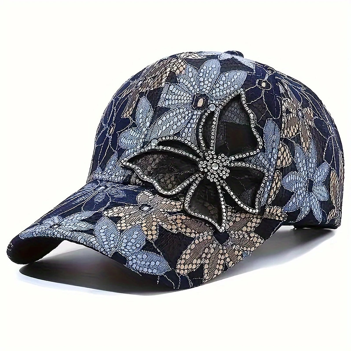 Bethany Butterfly Sequin Baseball hat