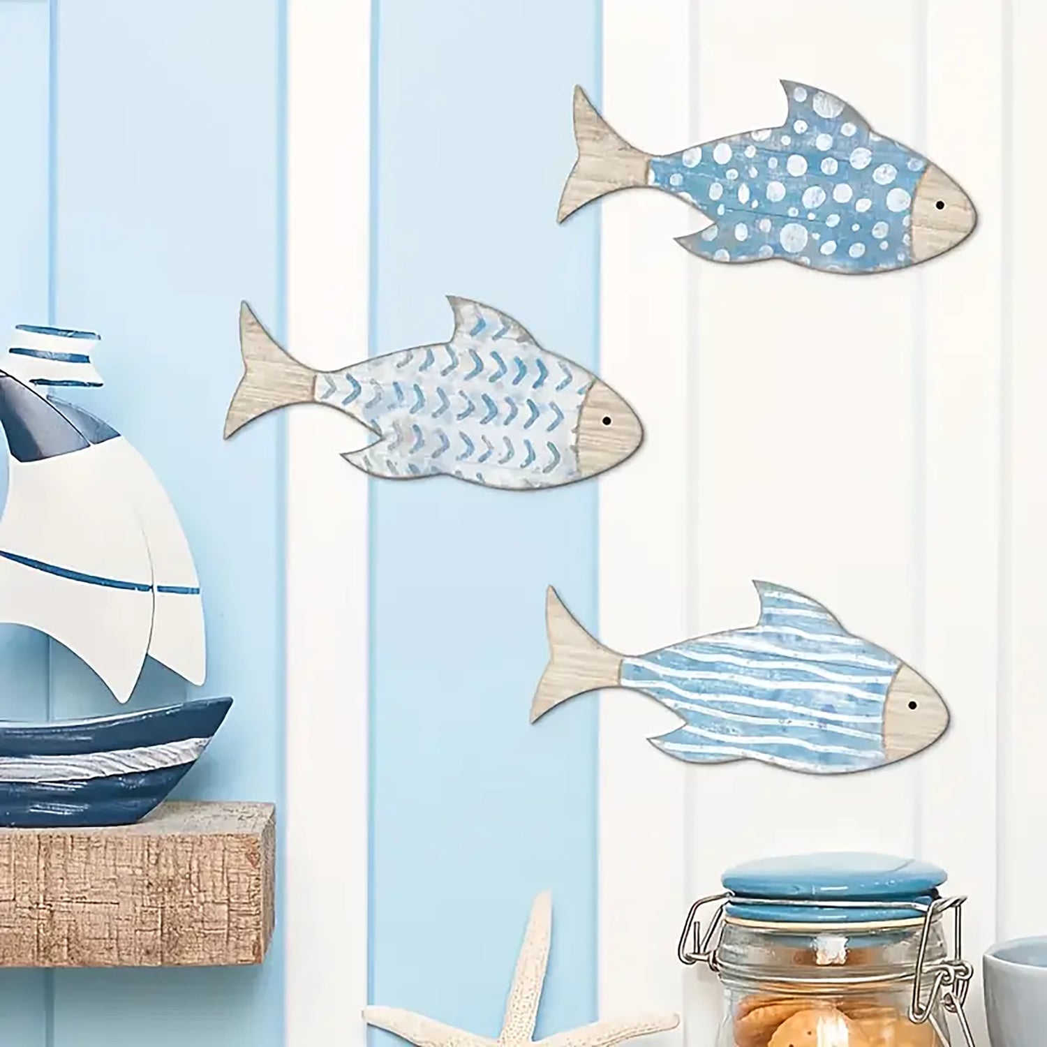Fish Wall Decoration Set