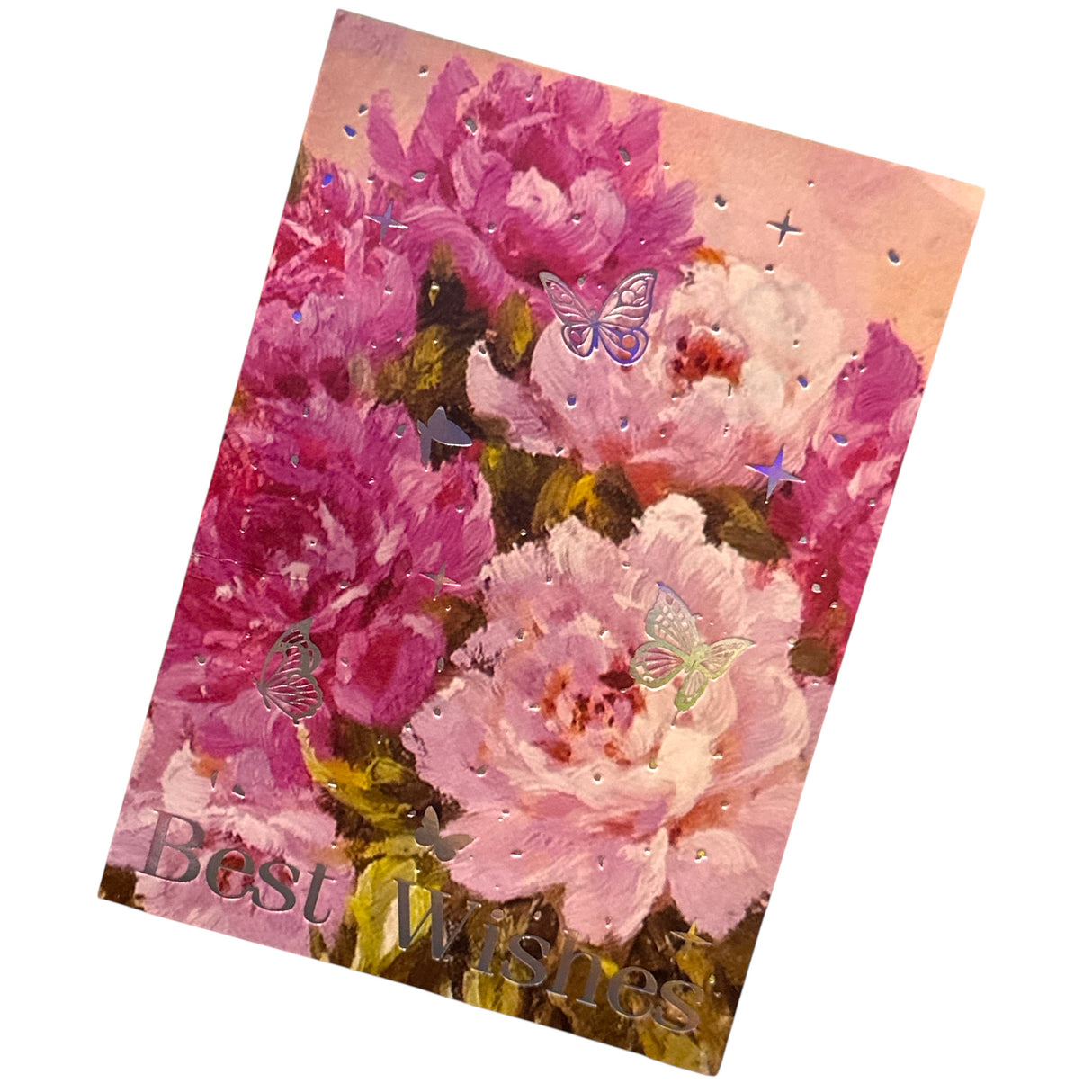 Best Wishes Butterfly Card
