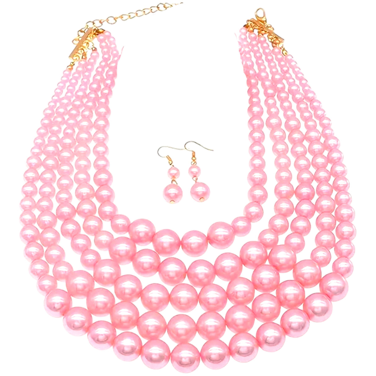 Alainyo Beaded Necklace Set