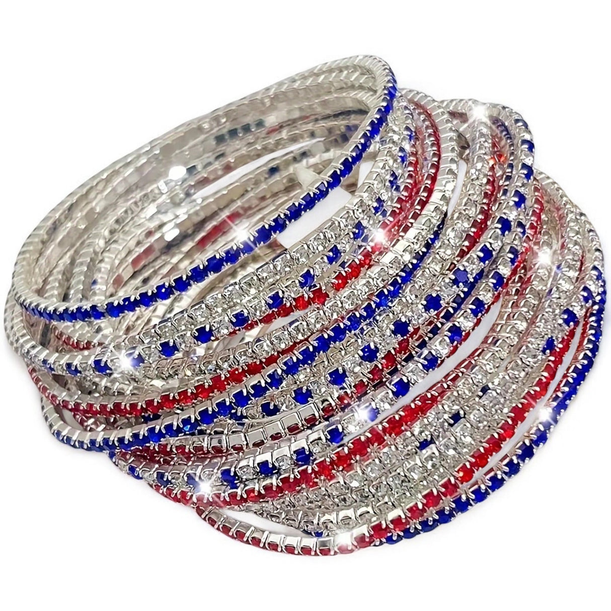 Americana Multi Bracelet Set of 20