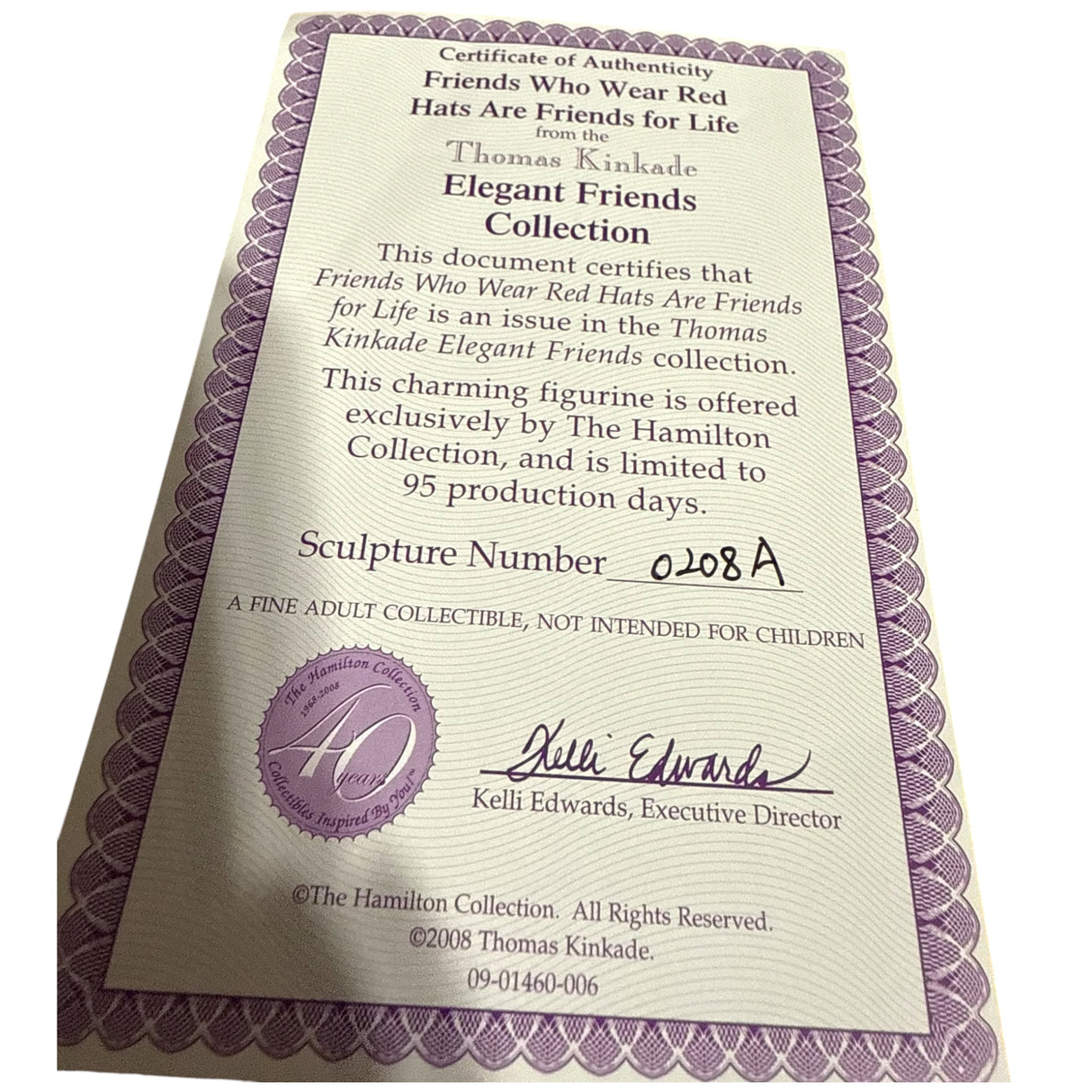 Thomas Kinkade - Portraits of Style and Grace: Elegant Friends Collection A