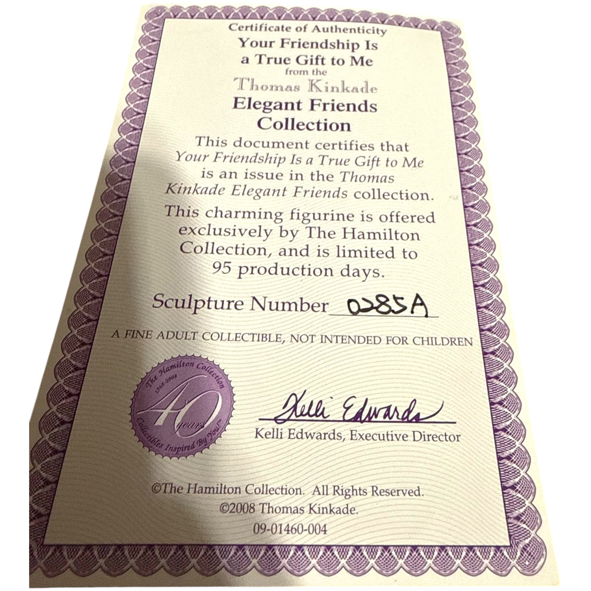 Thomas Kinkade - Portraits of Style and Grace: Elegant Friends Collection B