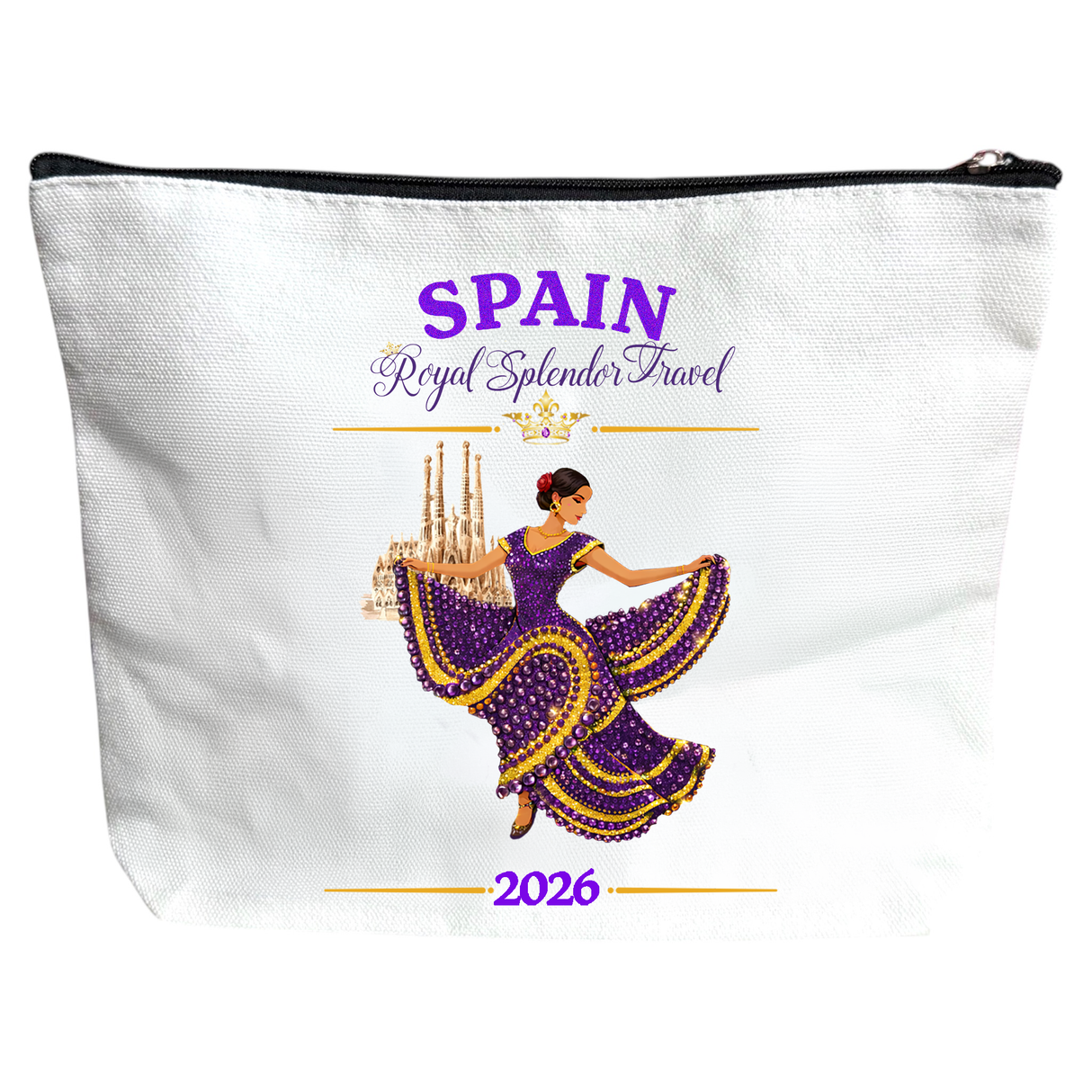 Spanish Dancer Makeup Bag