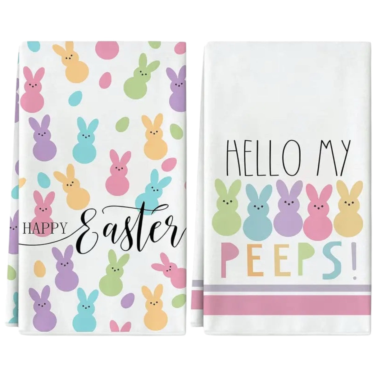 Happy Easter Kitchen Towels Set
