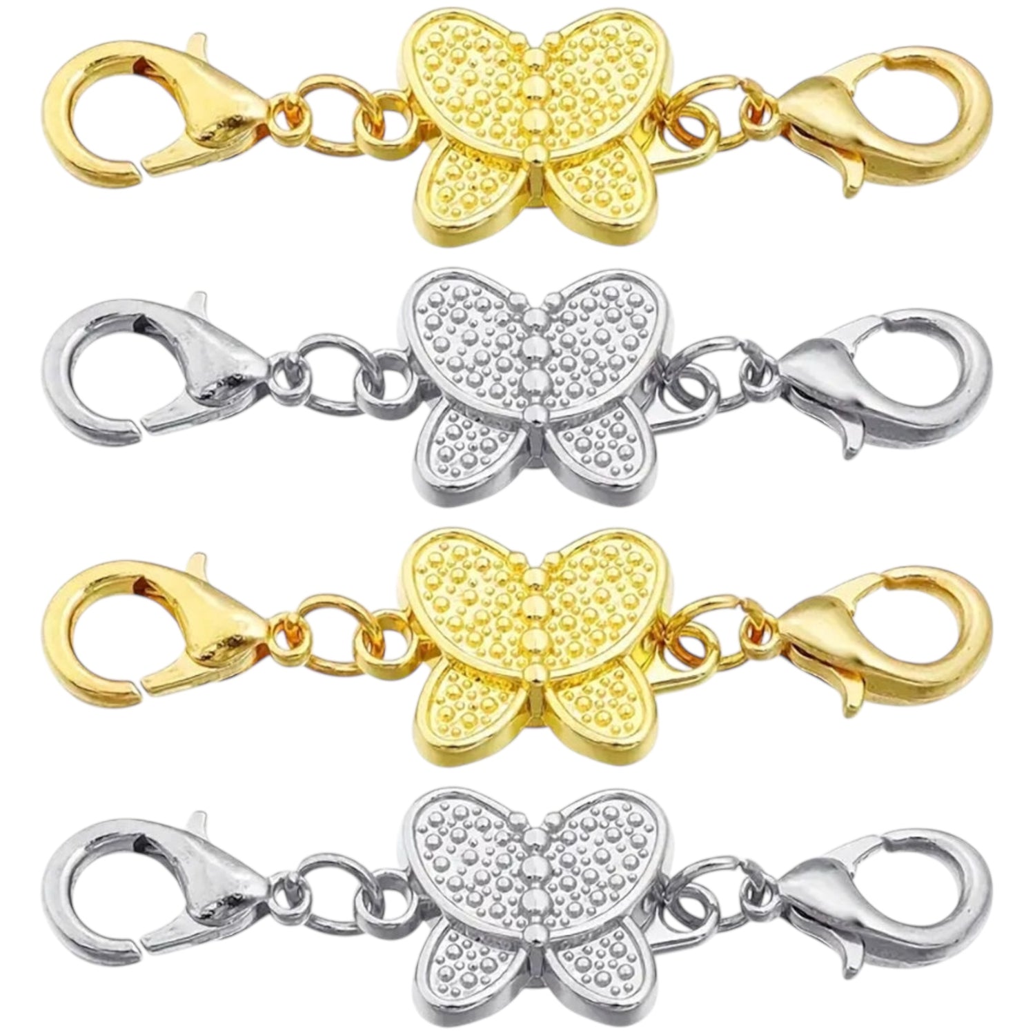 Butterfly Magnetic Jewelry Clasp Set of 3