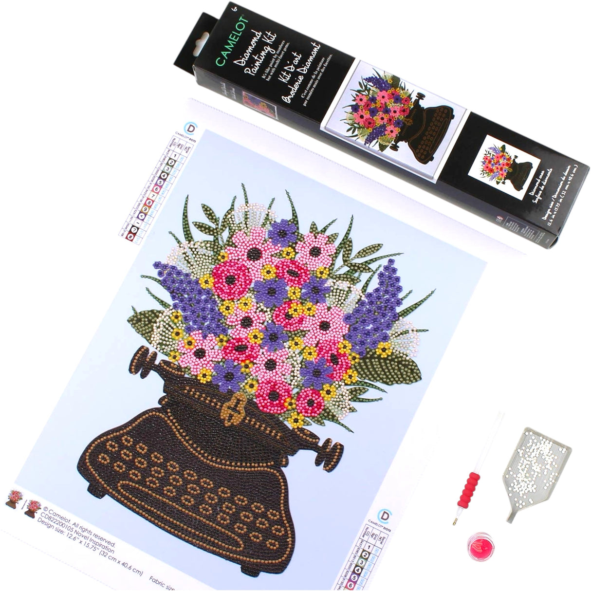 Novel Floral Diamond Painting Kit
