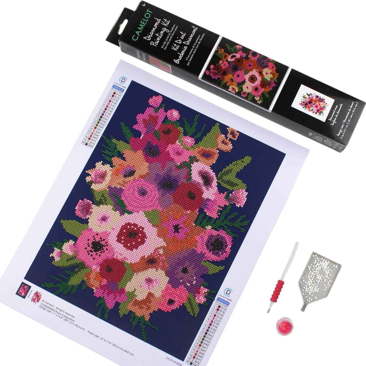 Floral Celebration Diamond Painting Kit