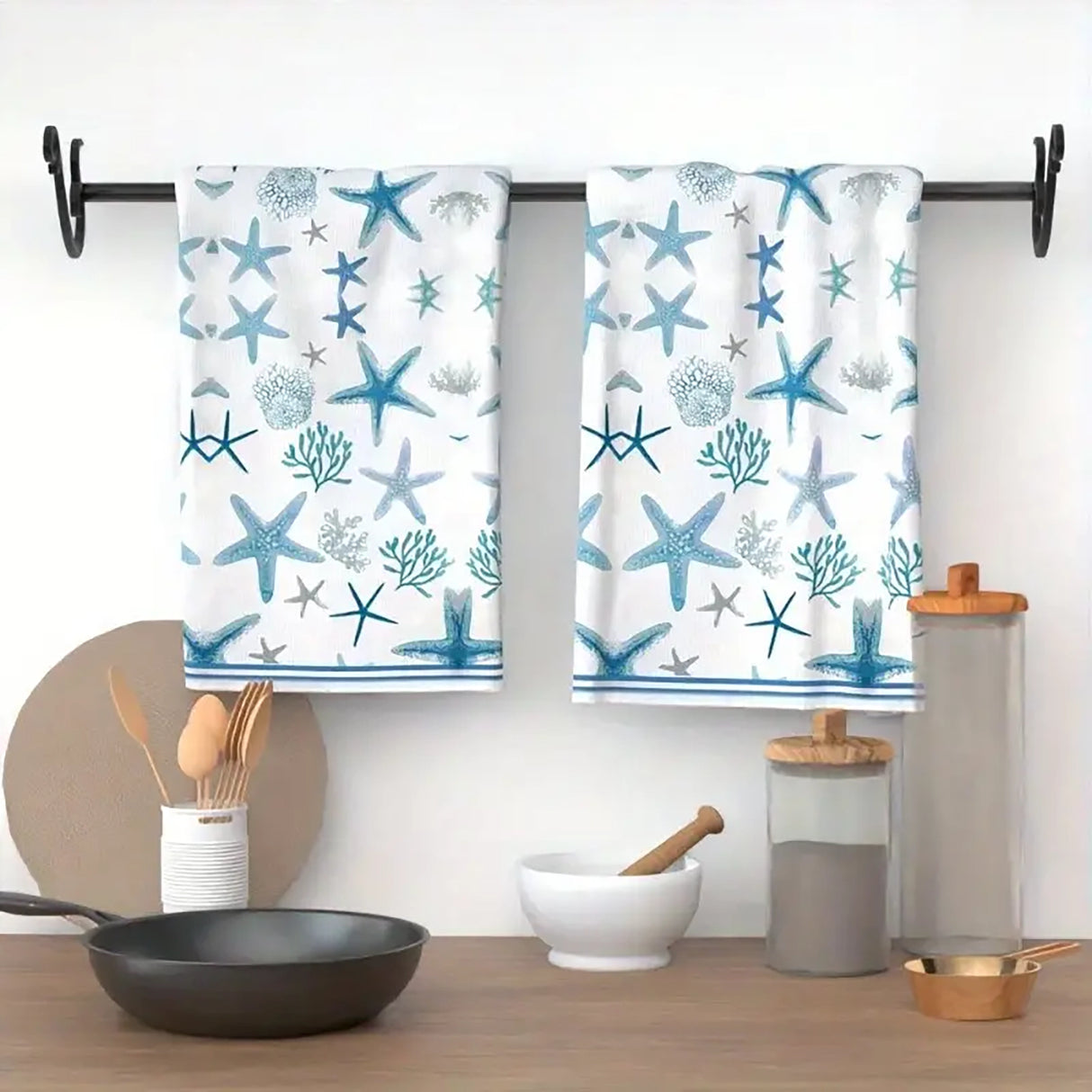 Starfish Oceanic Style Towels