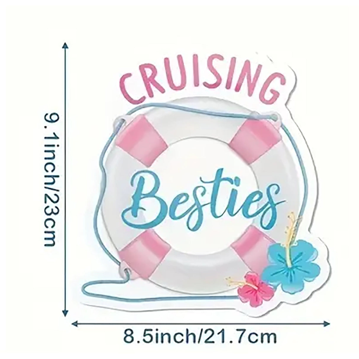 Cruise Ship Magnetic Sticker Set