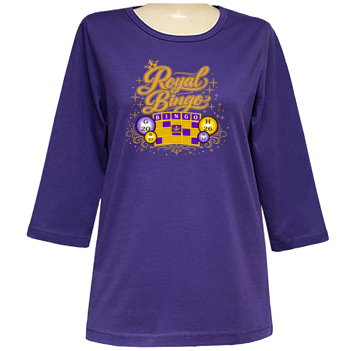 Bingo 3/4 Scoop Classic Shirt