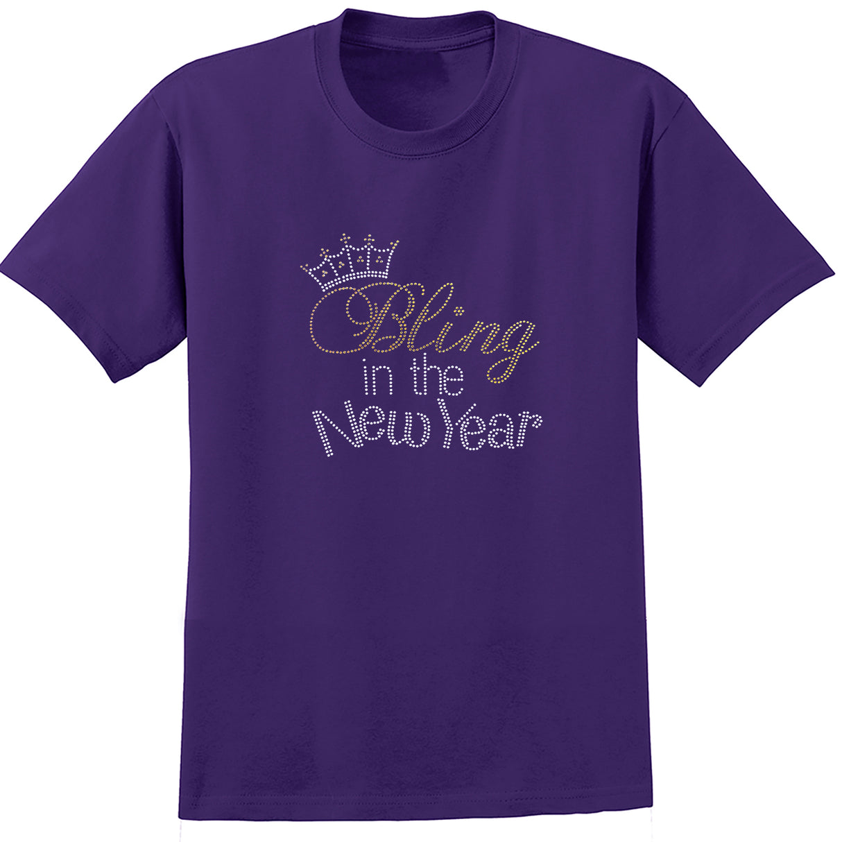 Bling in The New Year Basic T-Shirt