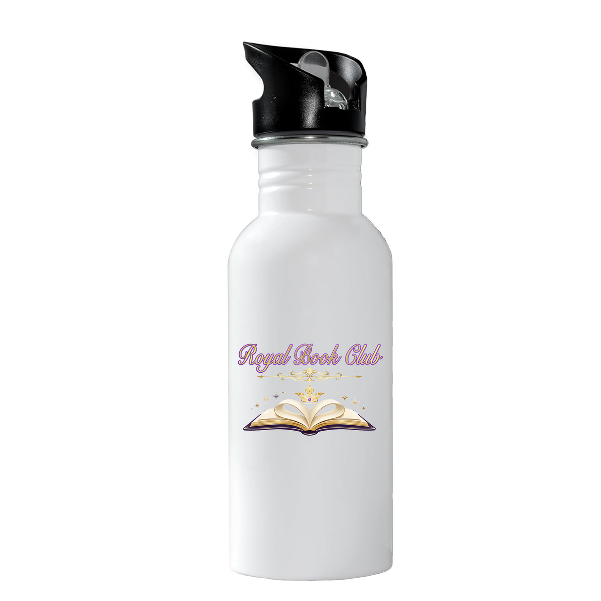 Royal Book Club Aluminum Water Bottle
