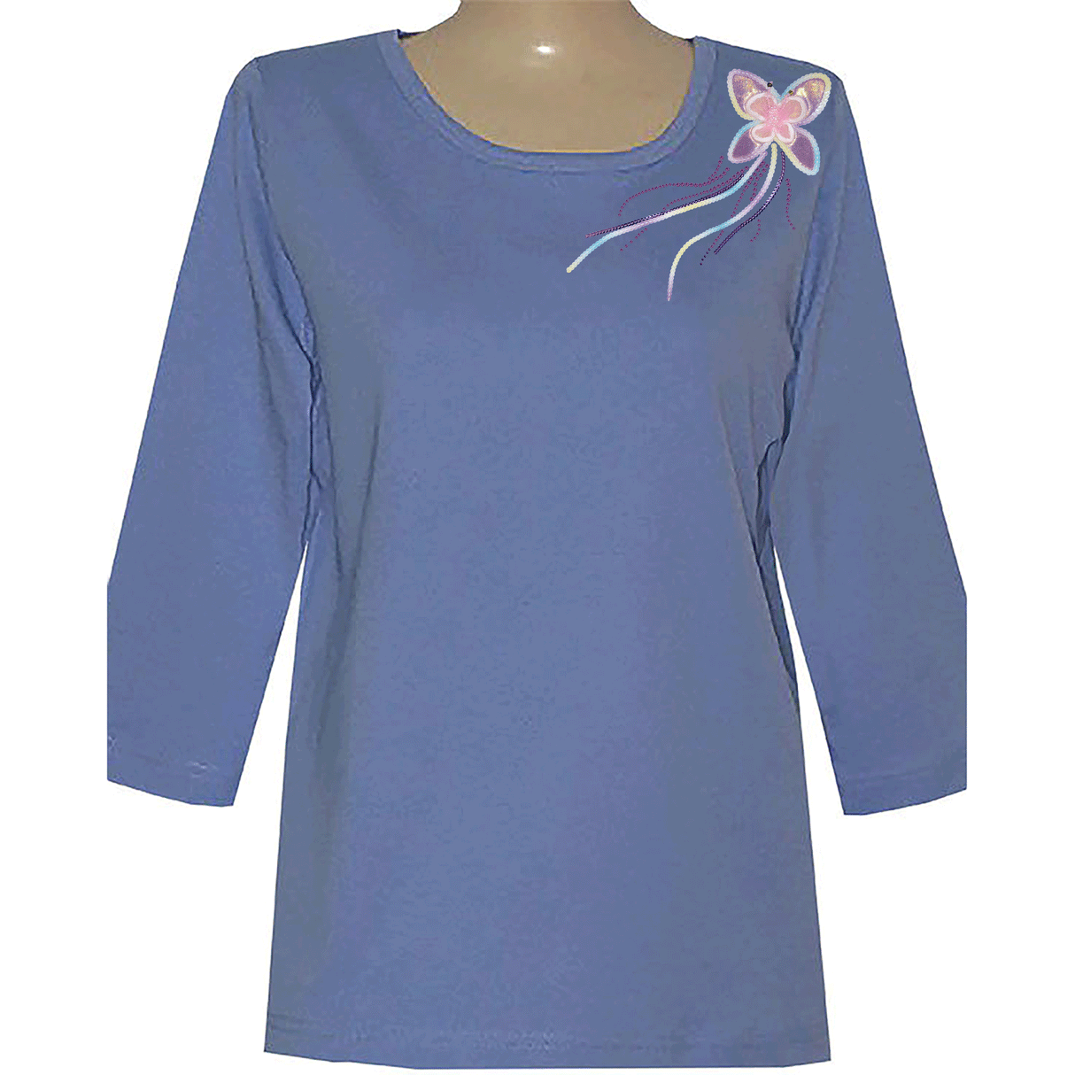 Breanna 3/4 Scoop Neck