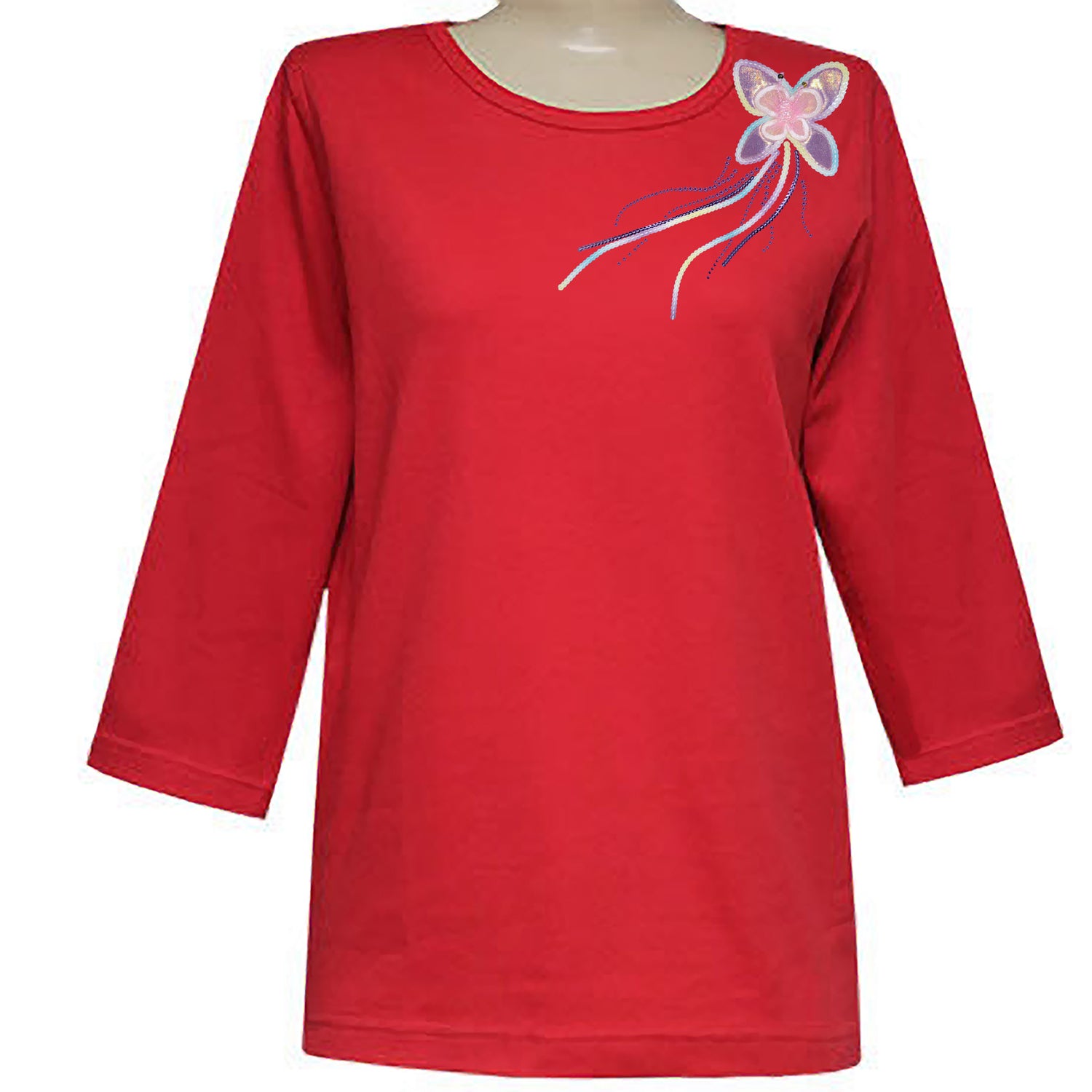Breanna 3/4 Scoop Neck