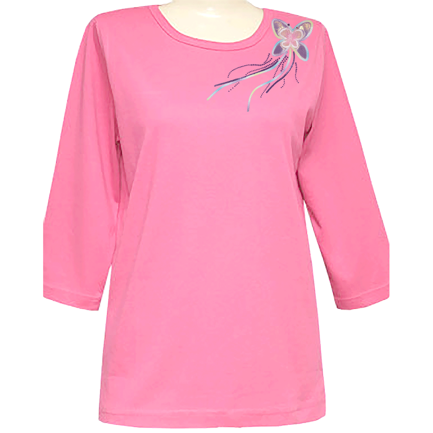 Breanna 3/4 Scoop Neck