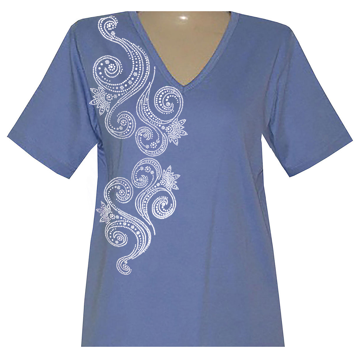Brin Short Sleeve V-Neck Classic Shirt
