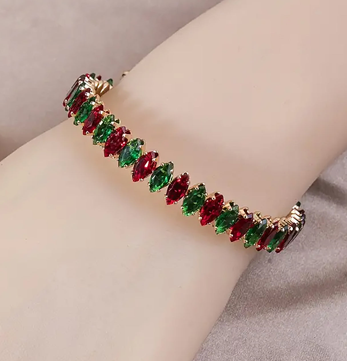 Elegant Christmas Bracelet