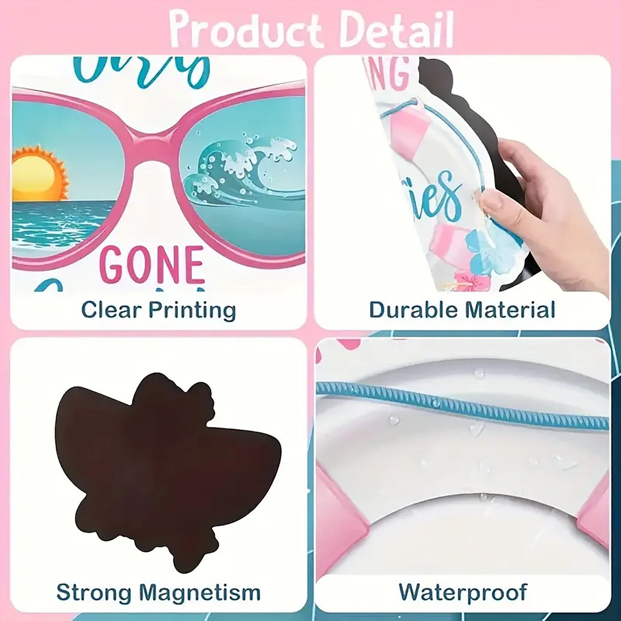 Cruise Ship Magnetic Sticker Set