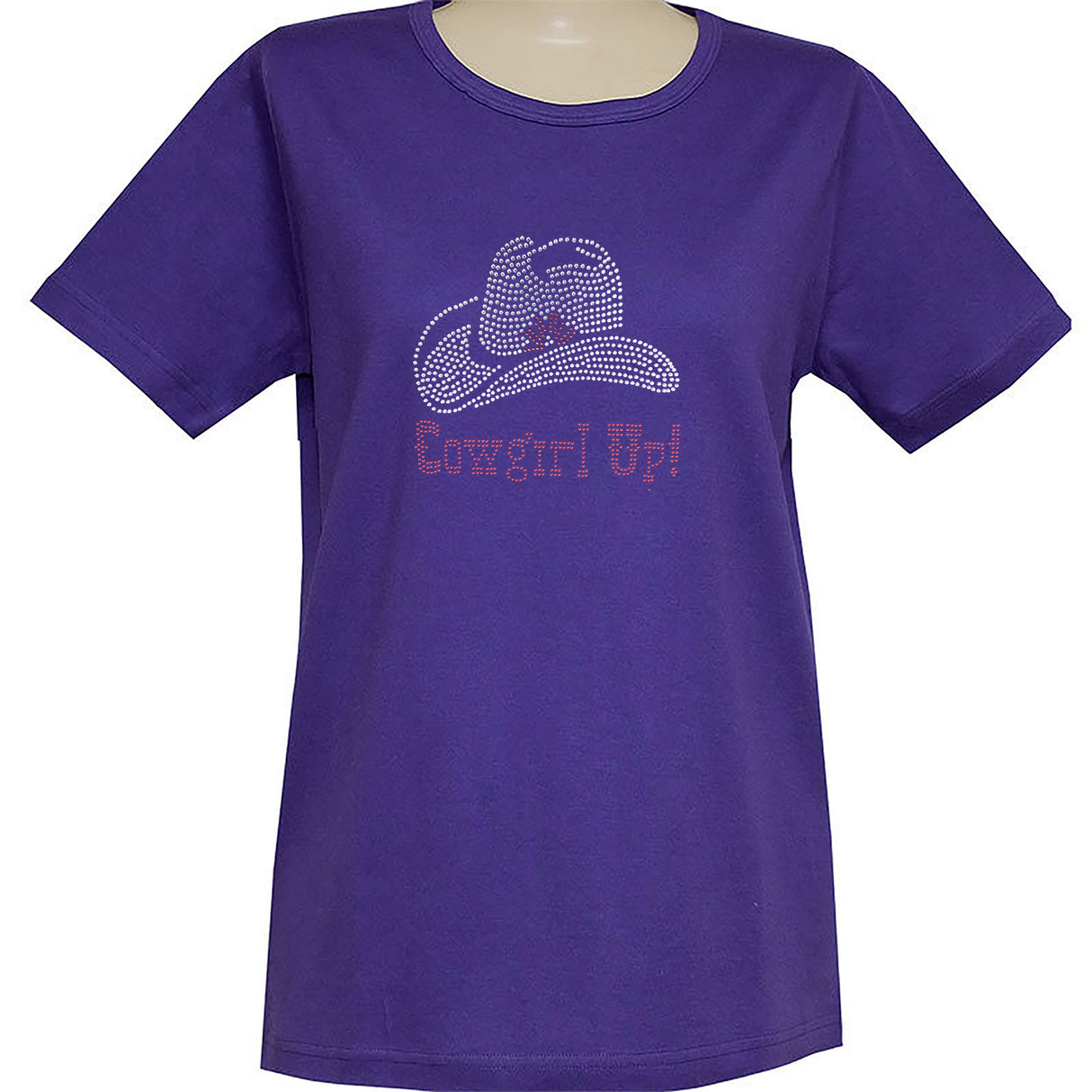 Cowgirl Up Short Sleeve Scoop Neck