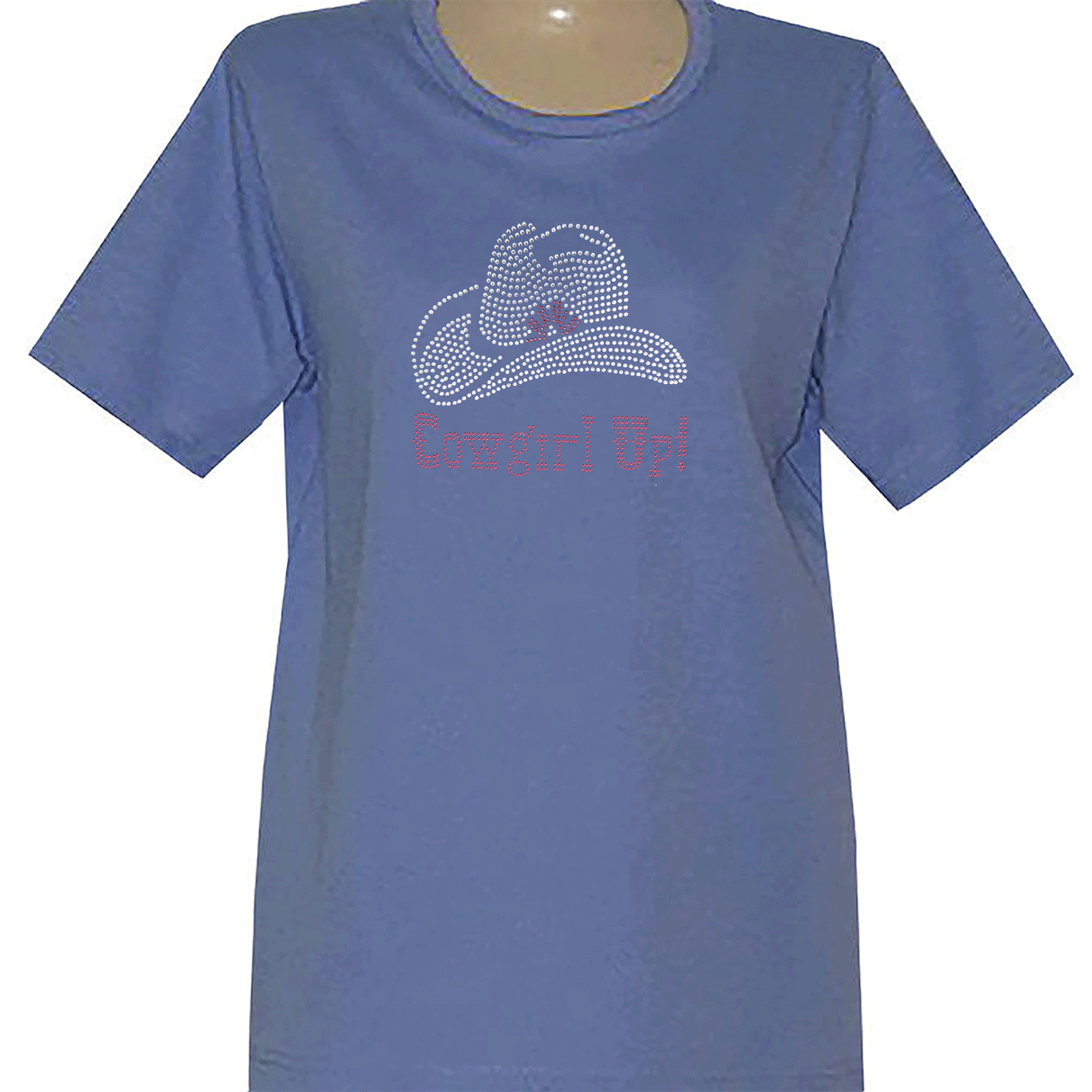 Cowgirl Up Short Sleeve Scoop Neck