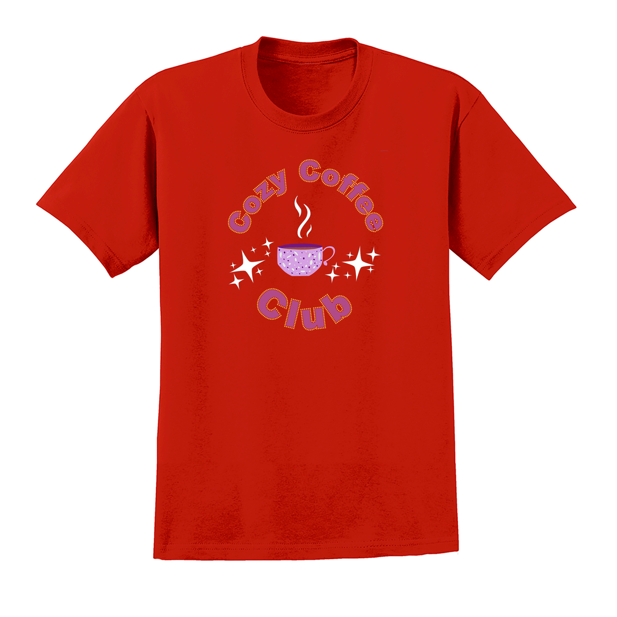 Cozy Coffee Club Basic T-Shirt