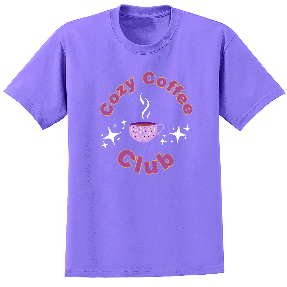 Cozy Coffee Club Basic T-Shirt