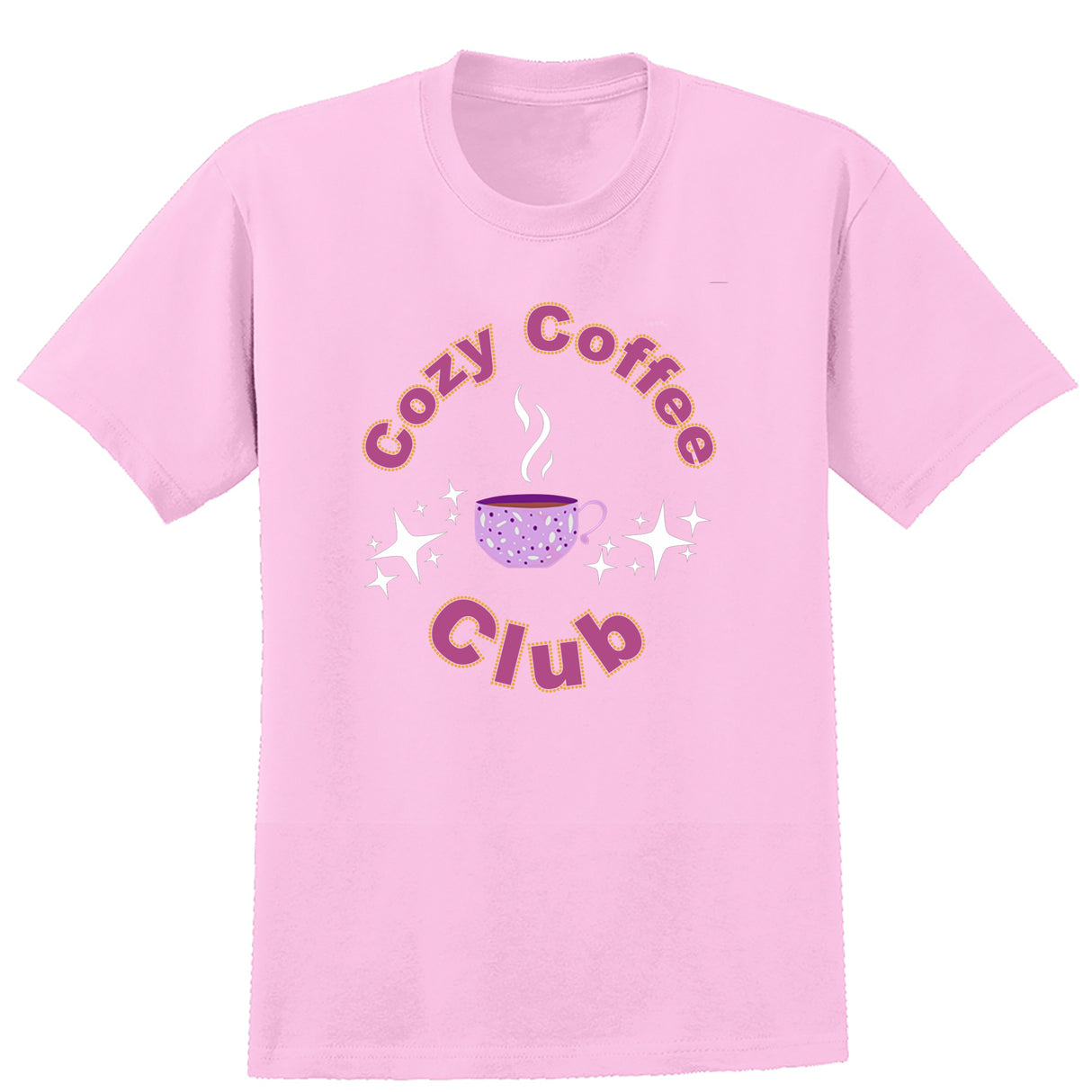 Cozy Coffee Club Basic T-Shirt
