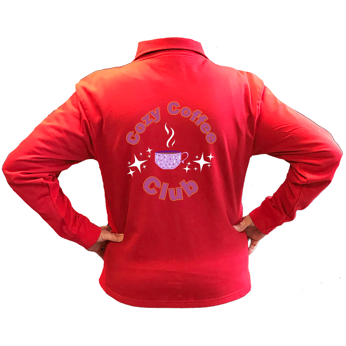 Cozy Coffee Club Crystal Cardigan