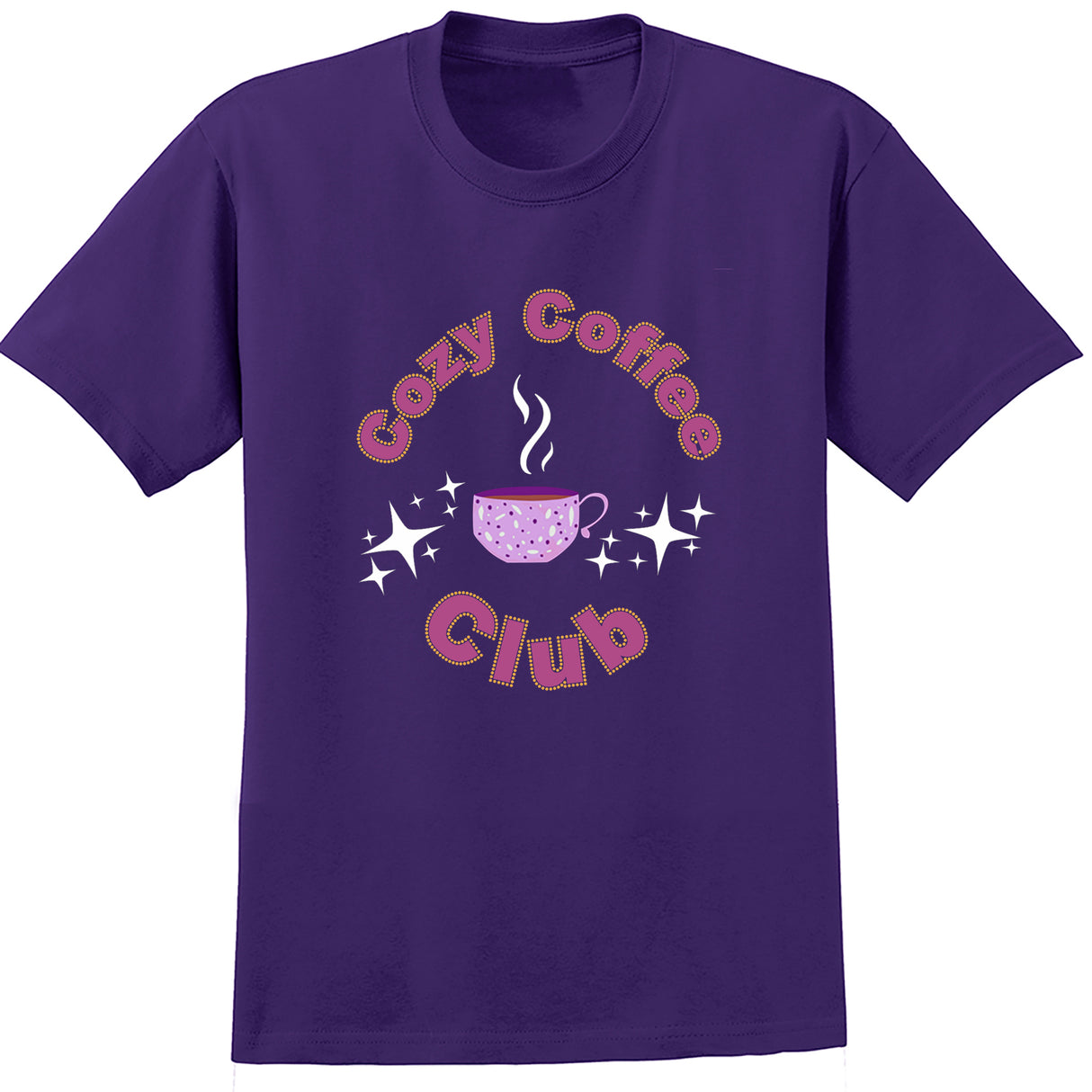 Cozy Coffee Club Basic T-Shirt