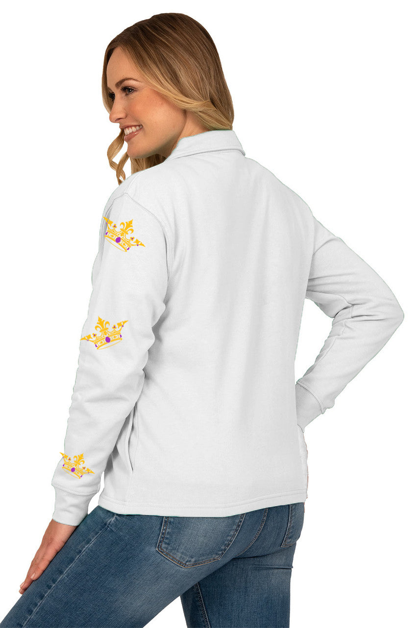 Her Royal Crown Crystal Cardigan
