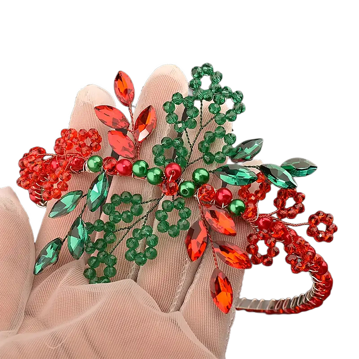 Elegant Vintage Christmas Headband