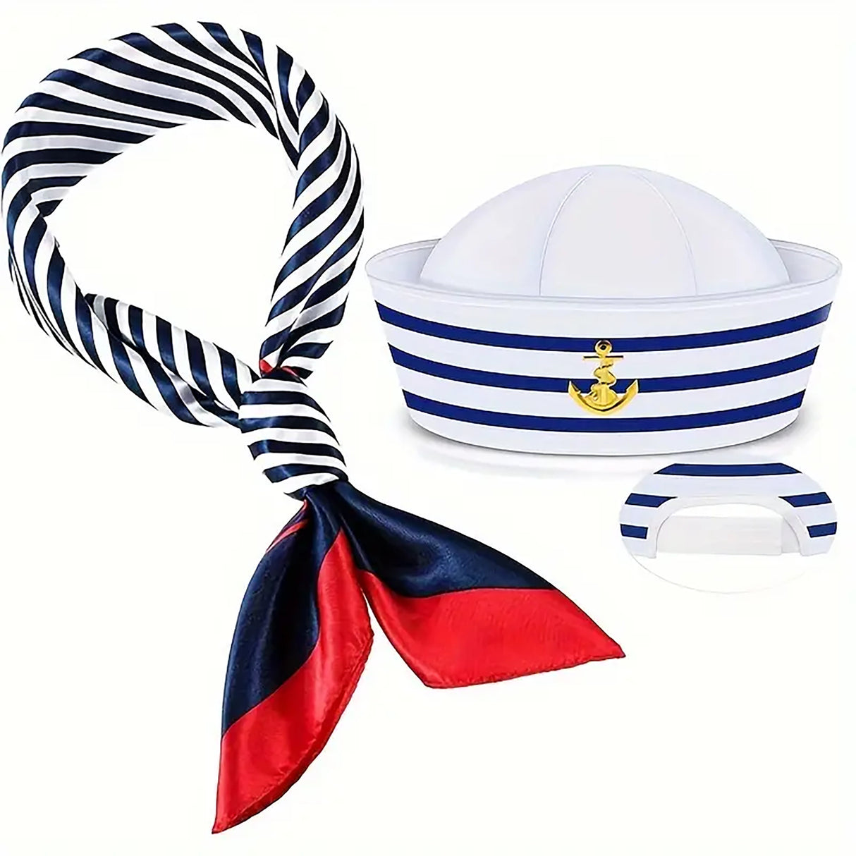 Sailor Hat & Scarf Set