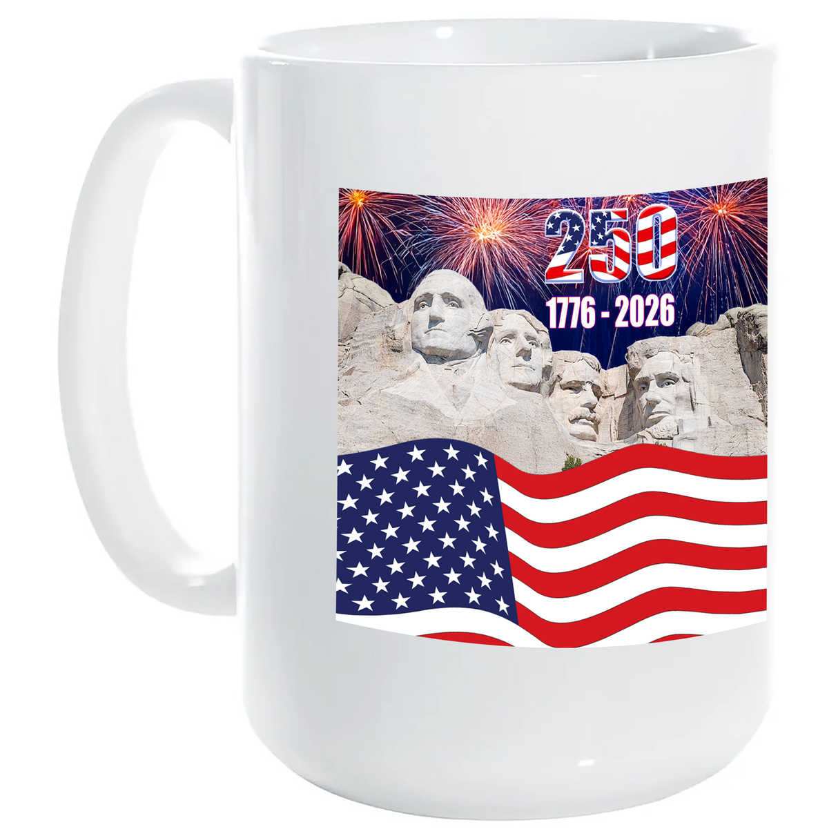 250 American Birthday Coffee Mug