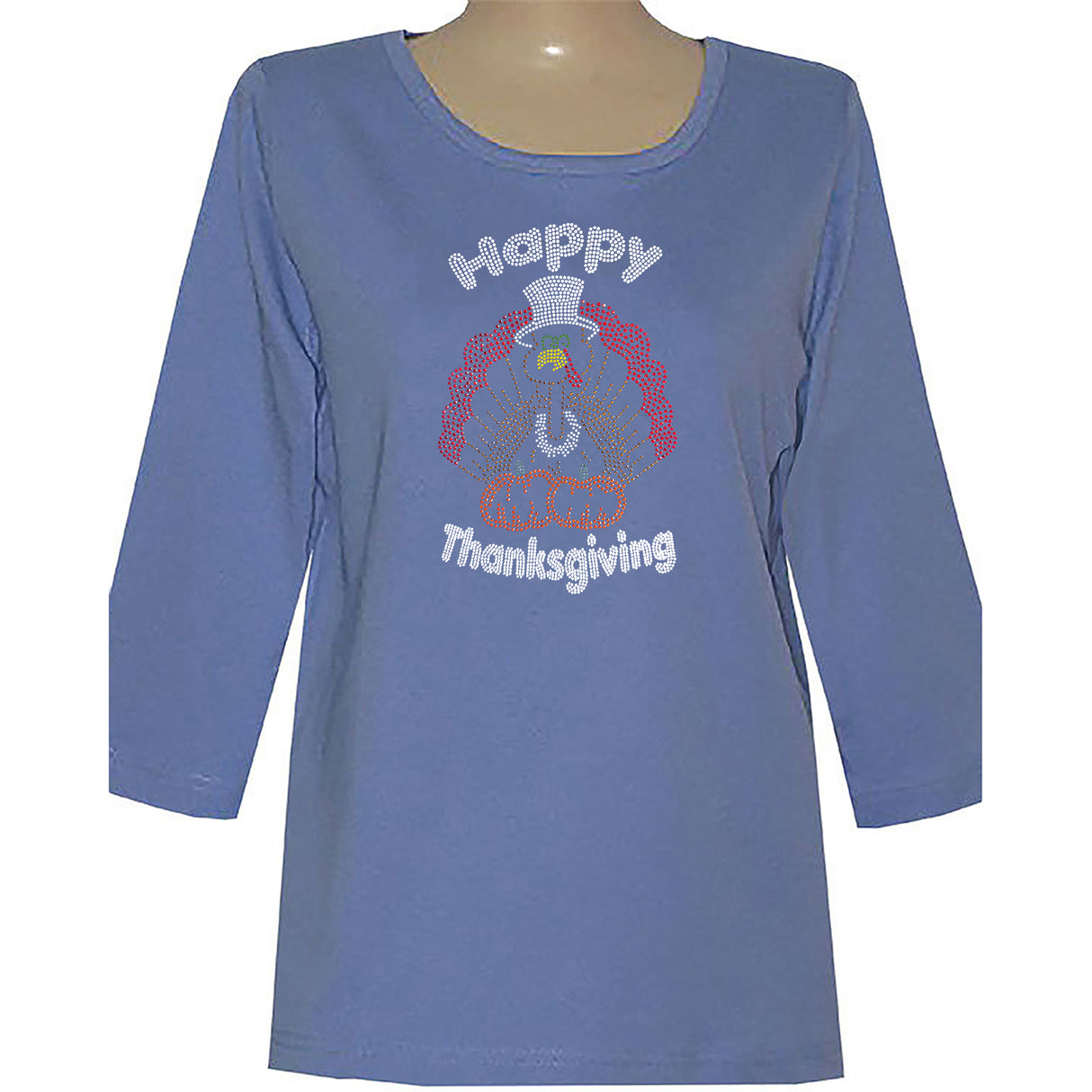 Gobble Gobble 3/4 Scoop Classic Shirt