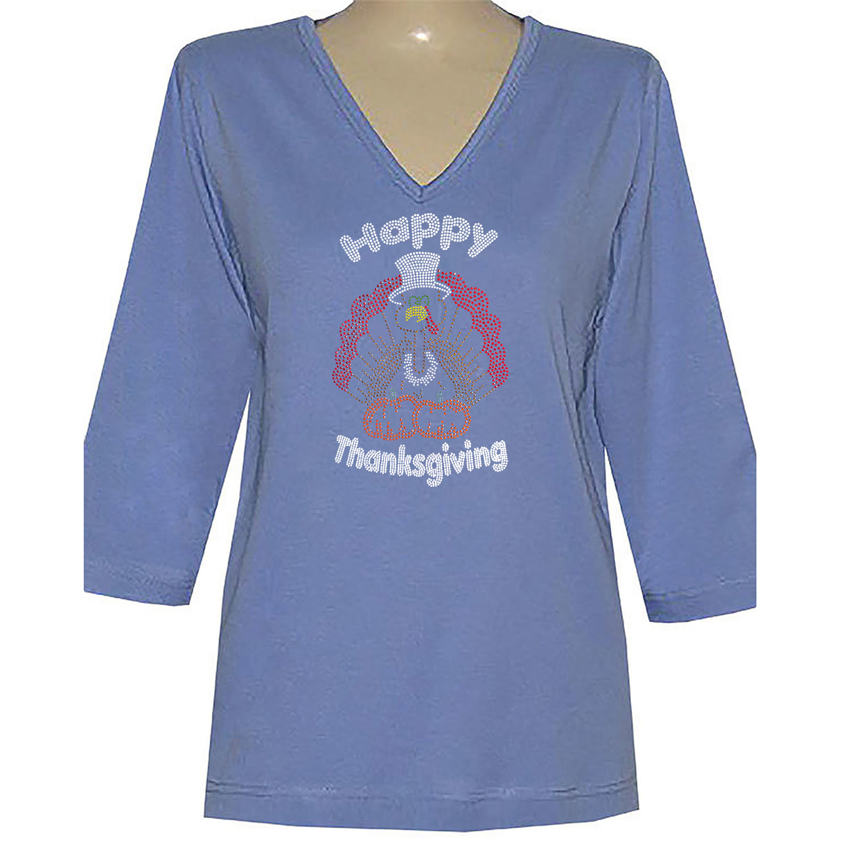 Gobble Gobble 3/4 V-Neck Classic