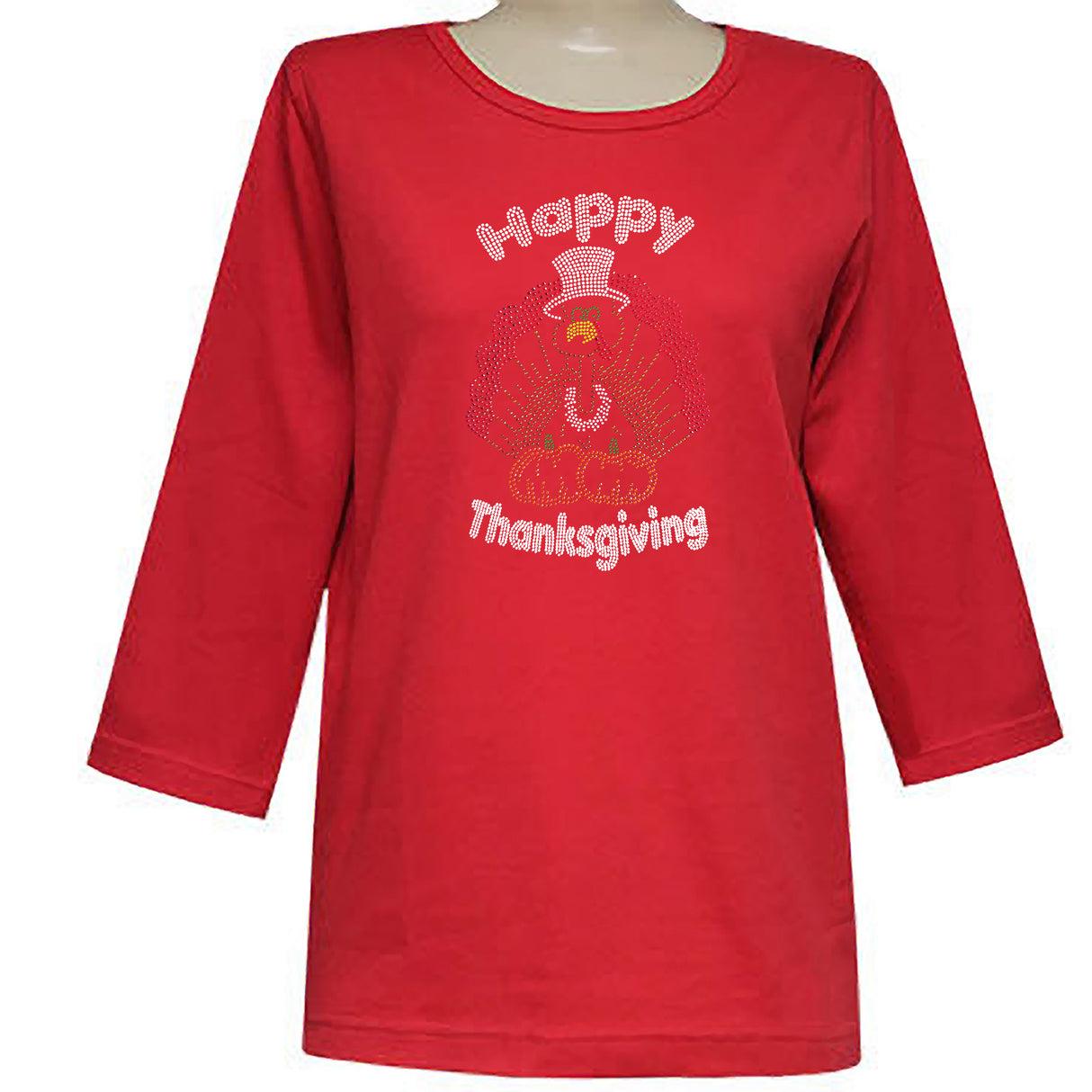 Gobble Gobble 3/4 Scoop Classic Shirt