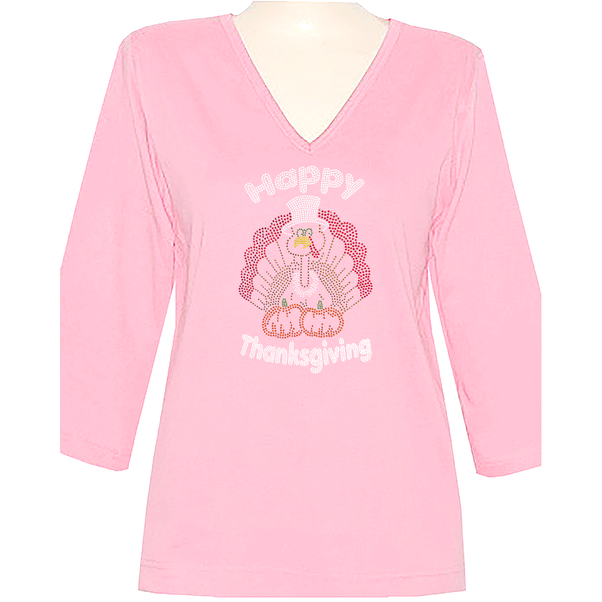 Gobble Gobble 3/4 V-Neck Classic