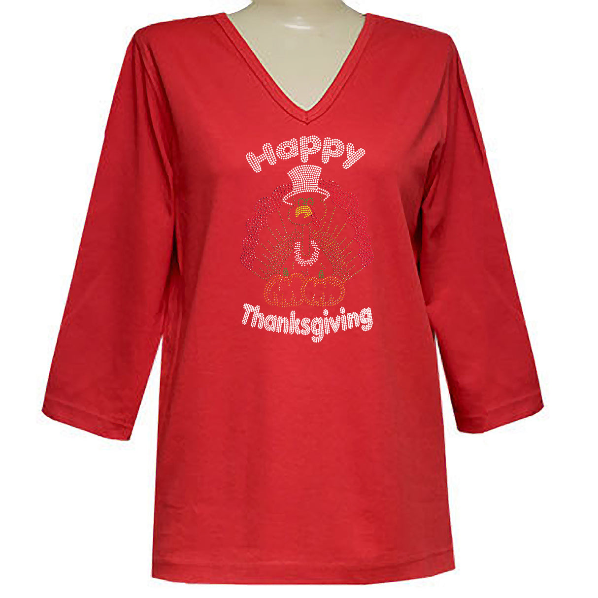 Gobble Gobble 3/4 V-Neck Classic