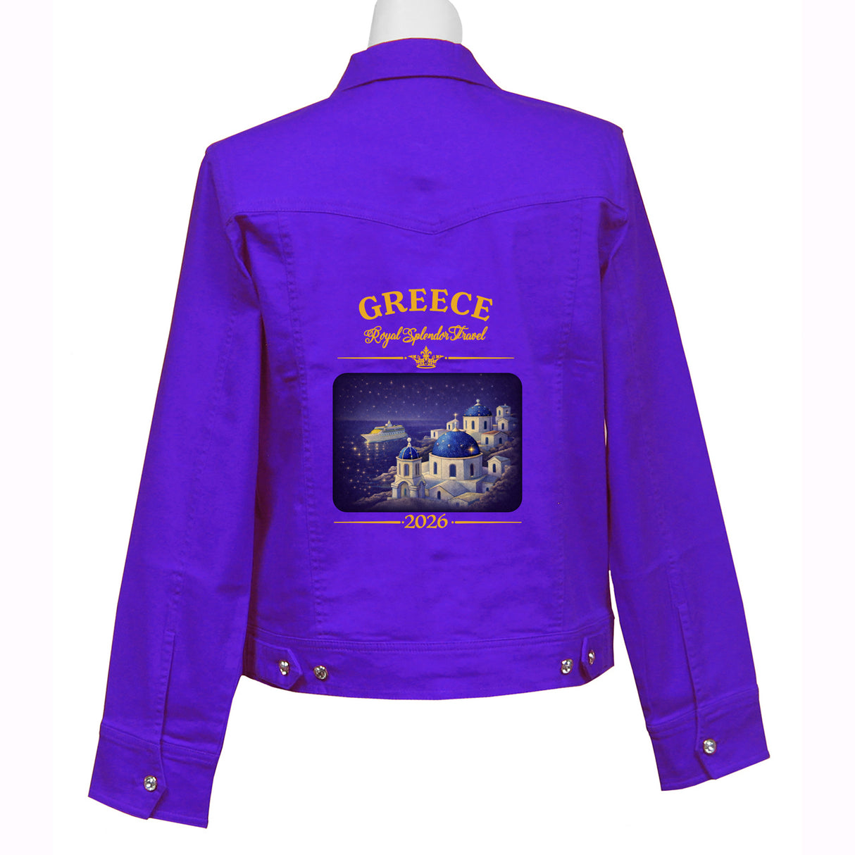 Greece Classic Denim Jacket